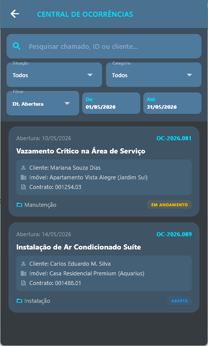 Tela do App virtualIMOB 4